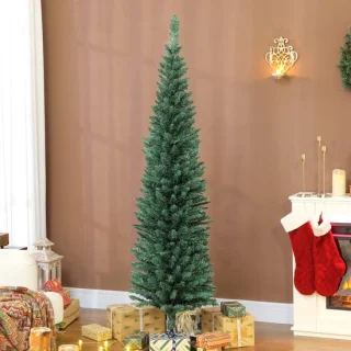 Slanke kunstkerstboom van 180 cm