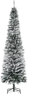Slanke potloodkunstkerstboom 225 cm