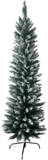 Smal kunstkerstboompje met sneeuweffect 150 cm