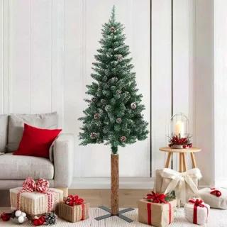 Smalle Kunstkerstboom 180 cm Groen