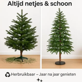 Smalle Kunstkerstboom 180 cm