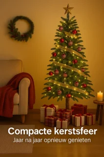 Smalle Kunstkerstboom 180 cm
