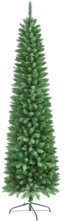 Smalle kunstkerstboom 210 cm