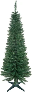 Smalle kunstkerstboom 46 × 150 cm groen