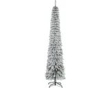 Smalle kunstkerstboom 58 × 58 × 240 cm groen