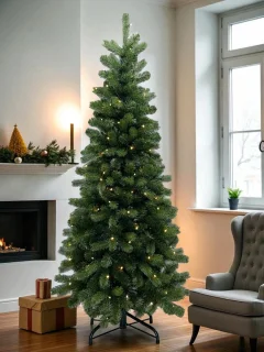 Smalle kunstkerstboom