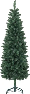 Smalle kunstkerstboom groen 182,88 cm