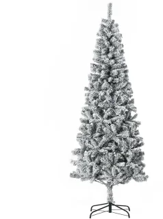 Smalle kunstkerstboom - groen