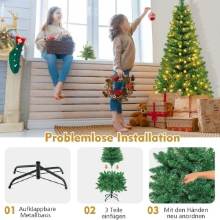 Smalle Kunstkerstboom