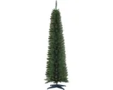 Smalle kunstkerstboom Ø60 × 210 cm groen