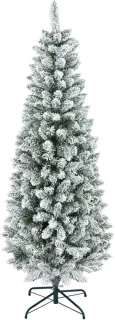 Smalle kunstkerstboom Ø65 × 182,88 cm groen
