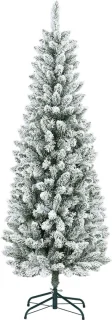 Smalle kunstkerstboom Ø65 × 183 cm groen