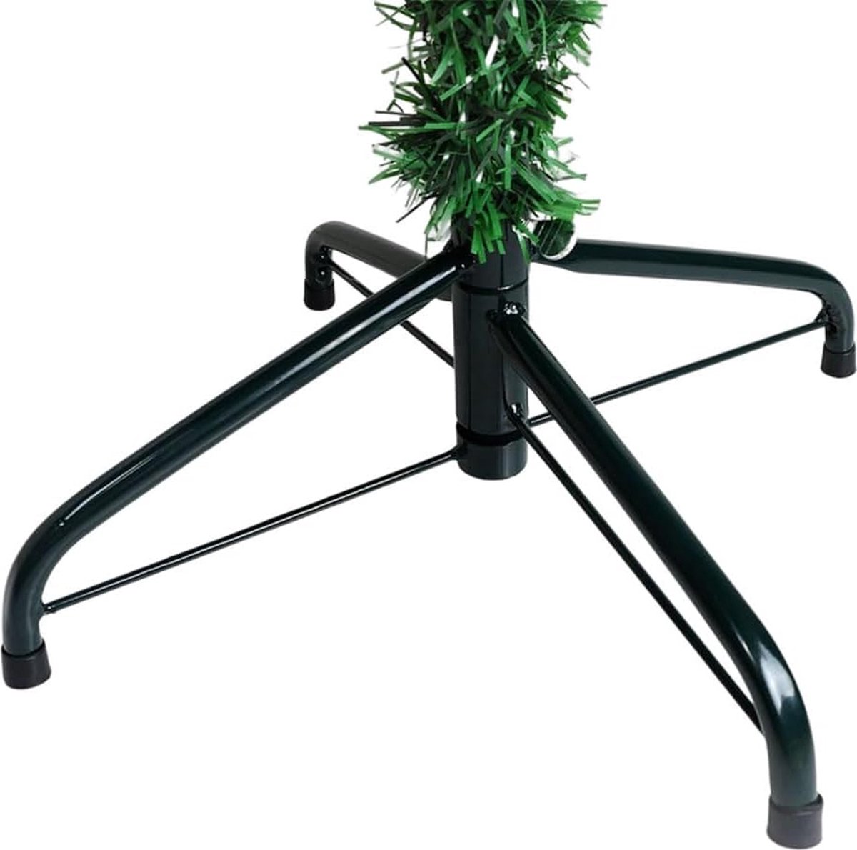 Sneeuwwitte Kunstkerstboom 1.2m Met 110 Decoraties