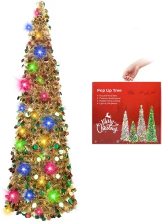 SnelShoppen kunstkerstboom 150 cm pop-up