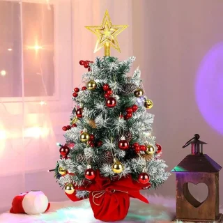SnelShoppen mini kunstkerstboom 60 cm