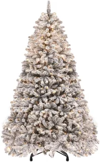 SnelShoppen voorverlichte kunstkerstboom