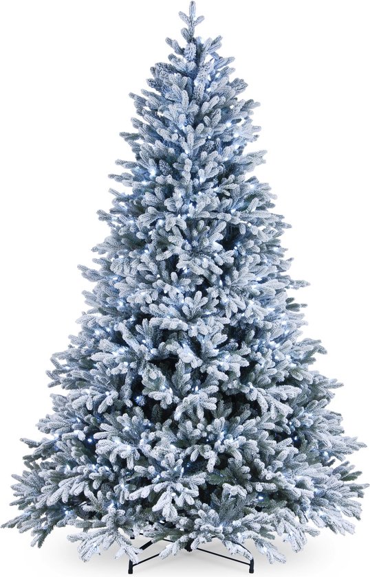 Snowy Hamilton kunstkerstboom 228 cm groen