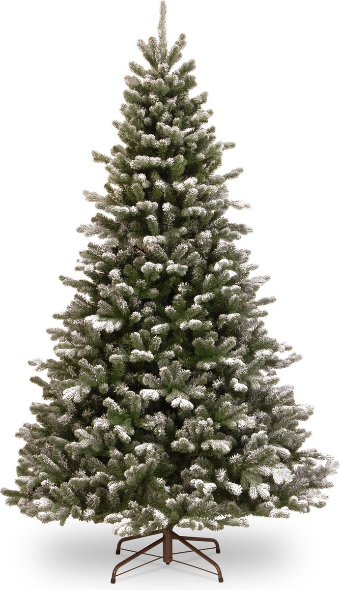 Snowy Sheffield kerstboom 183 cm groen met metalen voet