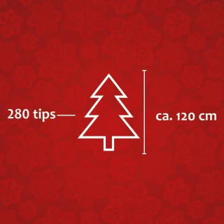 Spar Kunstkerstboom 120 cm Groen
