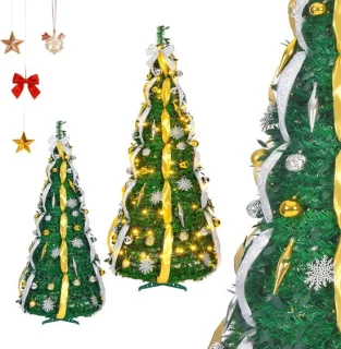 Spiraal kerstboom 150 cm - kunstkerstboom