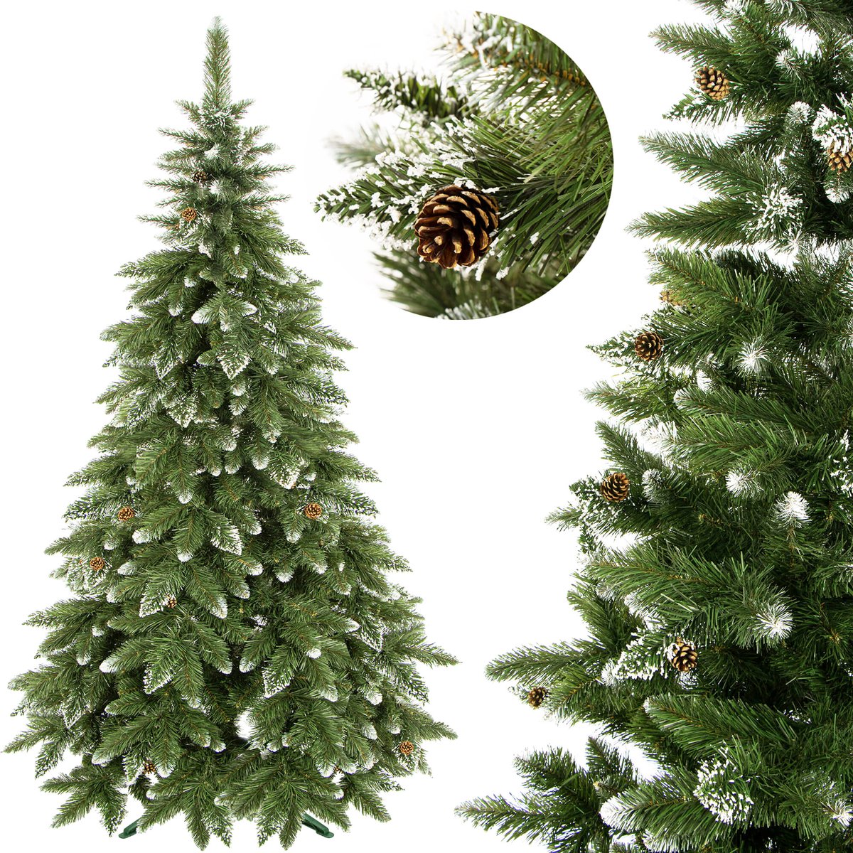 Springos Diamond Pine Kunstkerstboom 120 cm