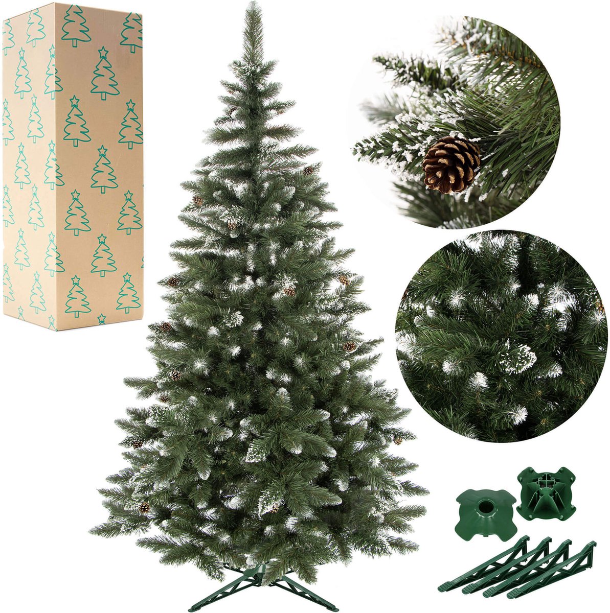 Springos Diamond Pine Kunstkerstboom 180 cm