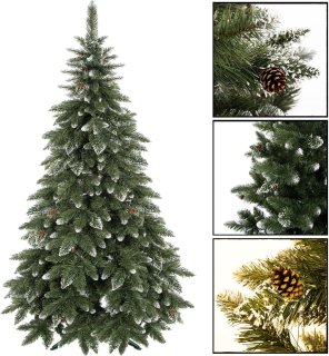 Springos Diamond Pine Kunstkerstboom 220 cm