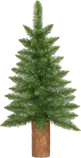 Springos Fish Pine Mini Kunstkerstboom op stam 100 cm