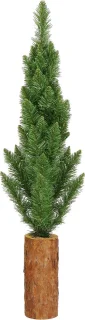 Springos Fish Pine Mini Kunstkerstboom op stam 100 cm