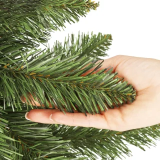 Springos Fish Pine Mini Kunstkerstboom op stam 100 cm