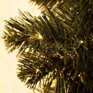 Springos Fish Pine Mini Kunstkerstboom op stam 100 cm