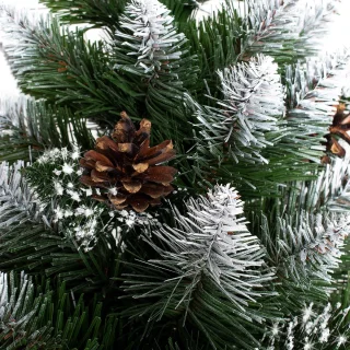 Springos Frosted Pine Kunstkerstboom 150 cm