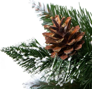 Springos Frosted Pine Kunstkerstboom 150 cm