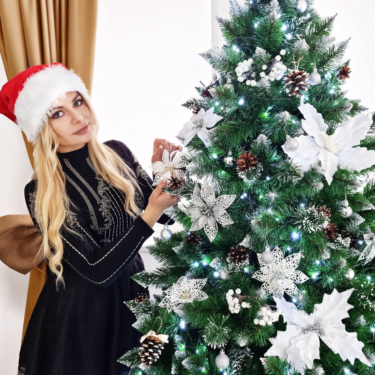 Springos Frosted Pine Kunstkerstboom 180 cm