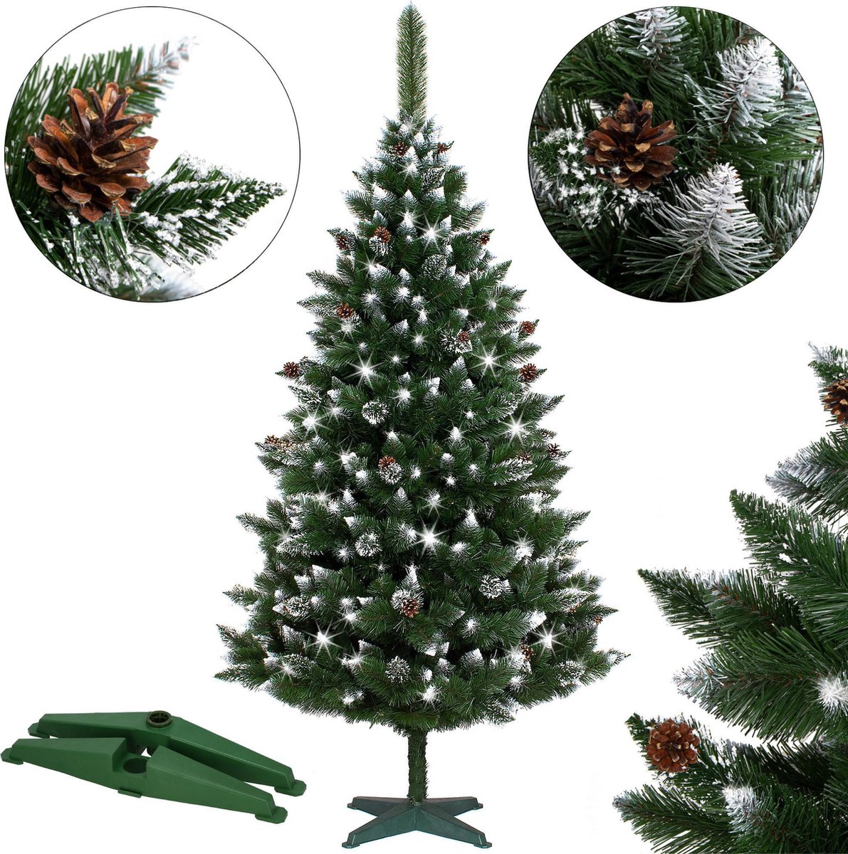 Springos Frosted Pine Kunstkerstboom 180 cm