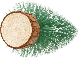 Springos Kunstkerstboom 15 cm