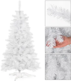 Springos Kunstkerstboom Besneeuwd Witte Spar 180 cm