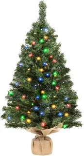 Springos Kunstkerstboom op stam 90 cm groen