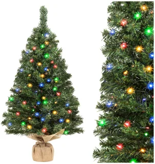 Springos Kunstkerstboom op stam 90 cm groen