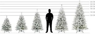 Springos Kunstkerstboom Spar Lux 250 cm