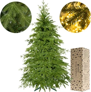 Springos Kunstkerstboom Sparrenhout 120 cm
