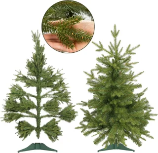 Springos Kunstkerstboom Sparrenhout 90 cm