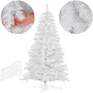 Springos Kunstkerstboom Witte Spar 220 cm