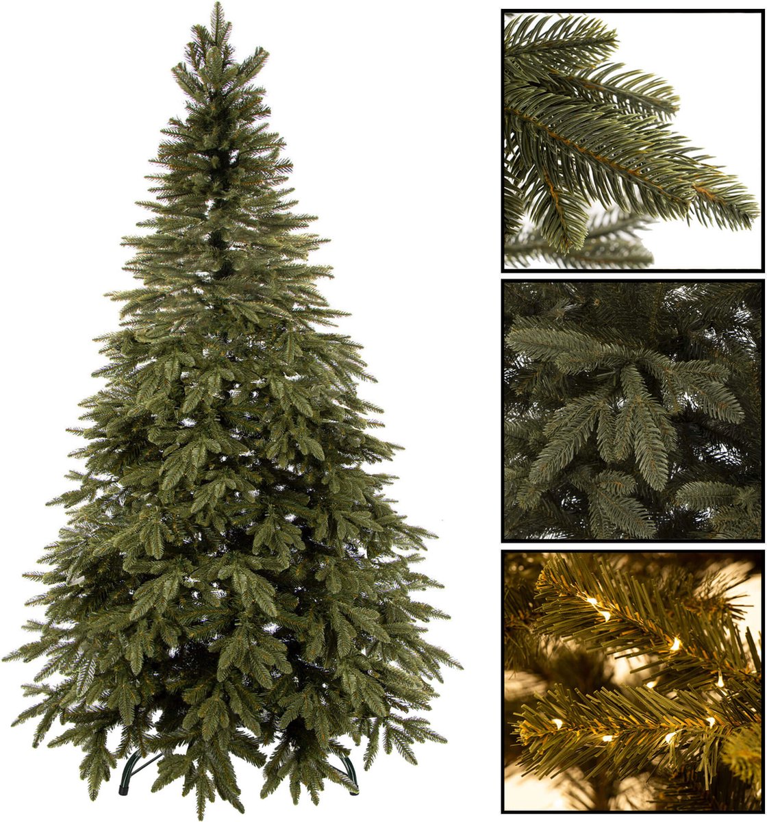 Springos Natural Spruce Deluxe Kunstkerstboom 200 cm