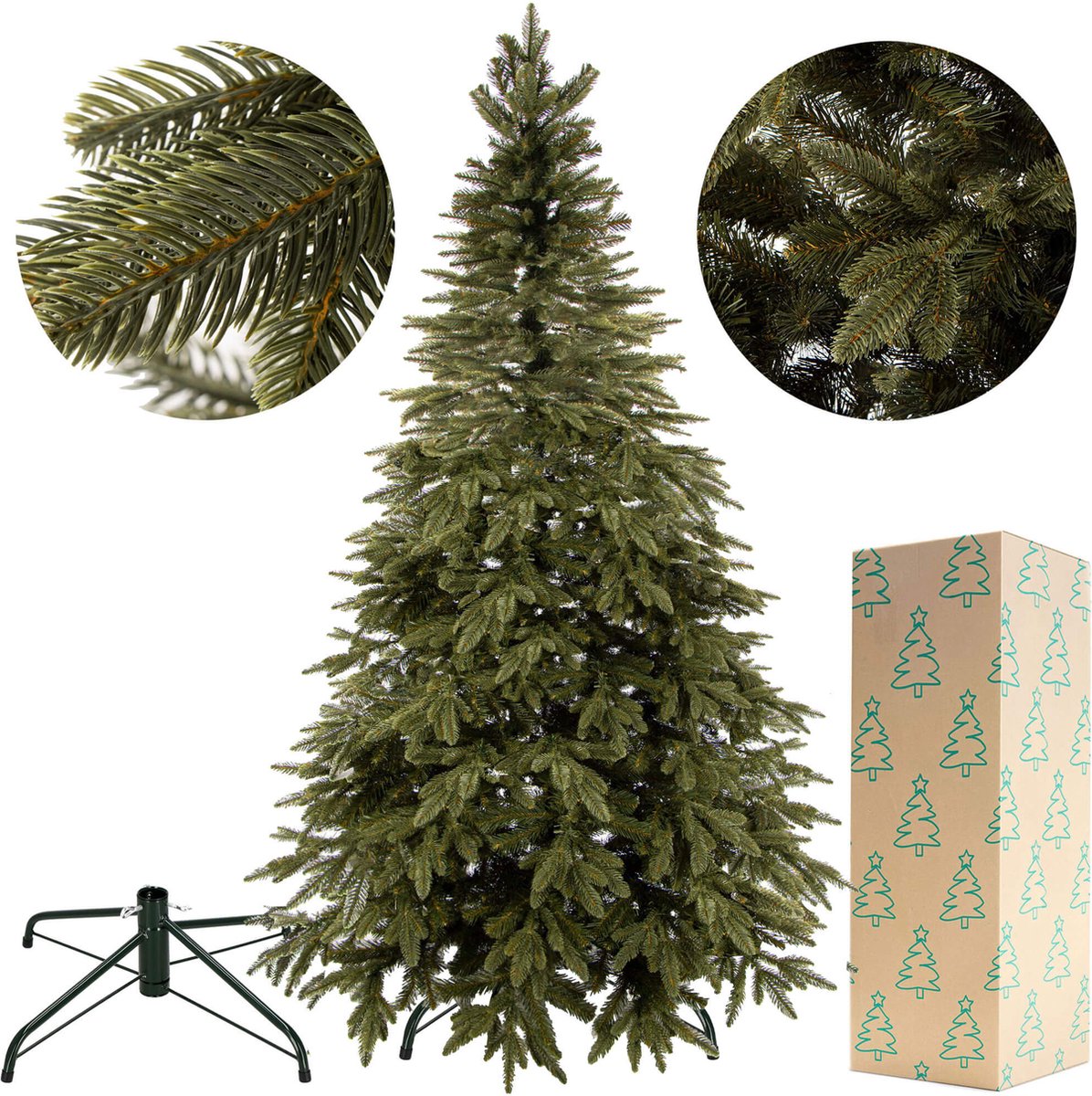 Springos Natural Spruce Deluxe Kunstkerstboom 200 cm