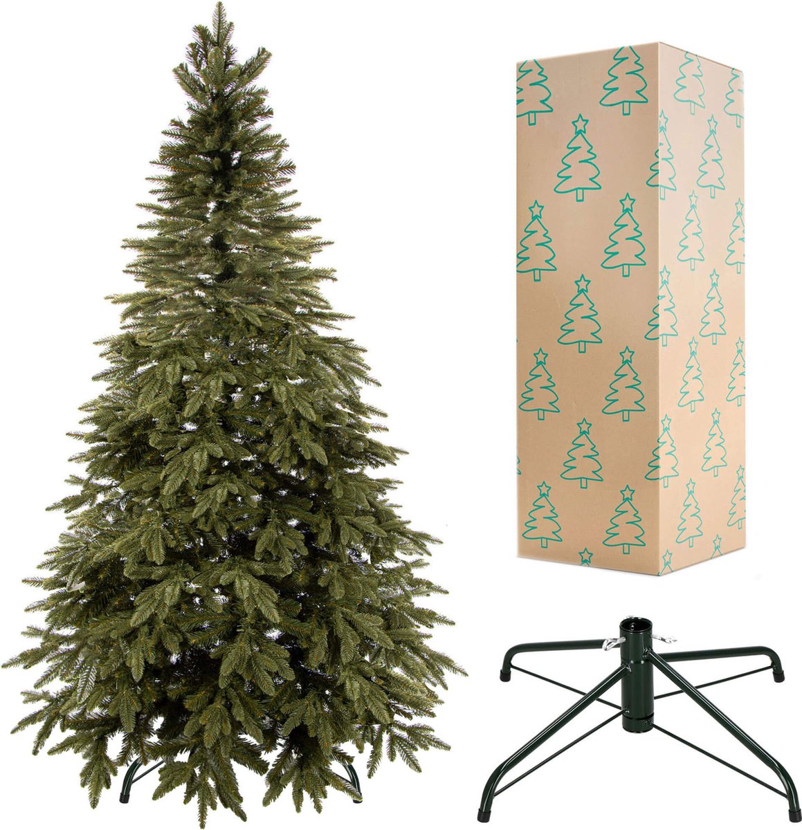 Springos Natural Spruce Deluxe Kunstkerstboom 200 cm
