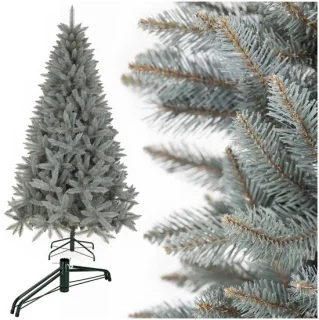 Springos zilveren Kaukasische spar kerstboom 180 cm