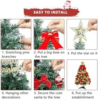 ST TRADING 60 cm Tafelkerstboom