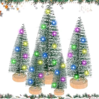 ST TRADİNG Kerstboomset - 5 Denneboompjes
