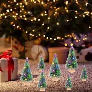 ST TRADİNG Kerstboomset - 5 Denneboompjes